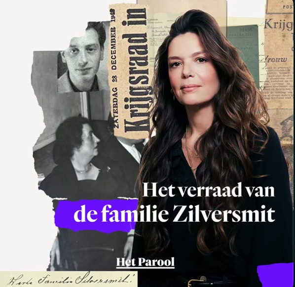Illustratieve afbeelding van de podcast Het verraad van de familie Zilversmit van Het Parool