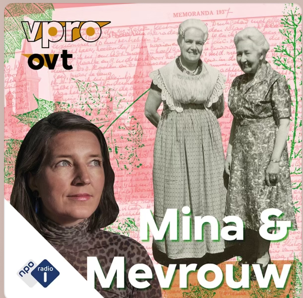Illustratieve afbeelding van de podcast Mina & Mevrouw van de VPRO